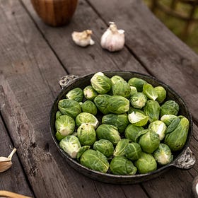 Crispy Roasted Brussels Sprouts with Balsamic and Honey