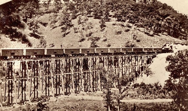 THROWBACK THURSDAY: Enterprise of citizens helped bring railroads to Winona  | Local | winonadailynews.com