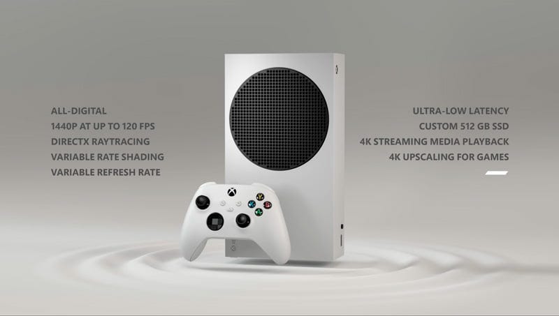 xbox series s e suas especificacoes