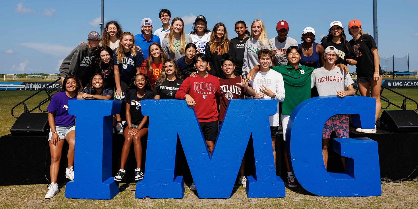 A Tipping Point in College Sports is Here | IMG Academy