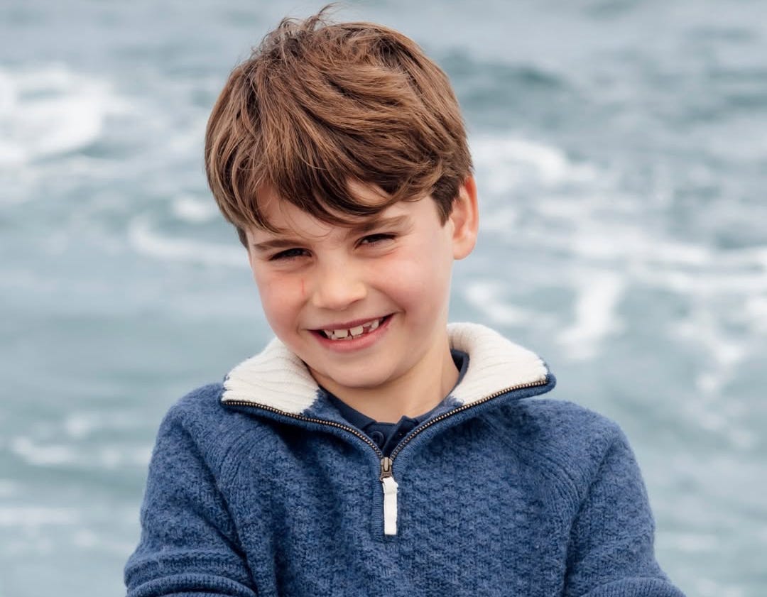 Prince Louis' portrait for his 8th birthday