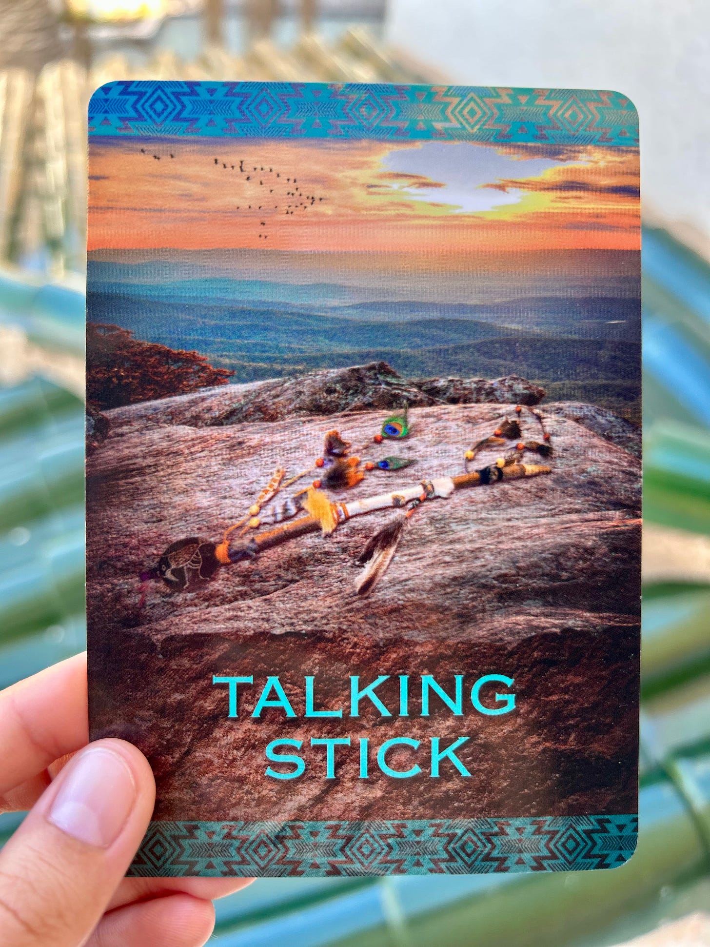 Talking Stick - Native Spirit oracle cards