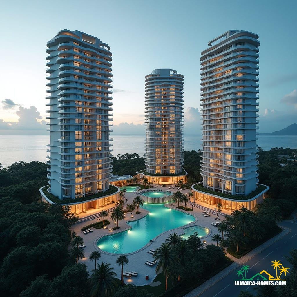 Luxury real estate scheme in jamaica caribbean