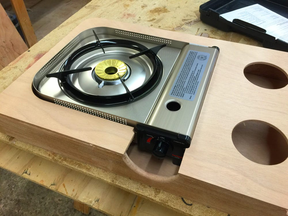 Build a galley box for camp-cruising in small boats