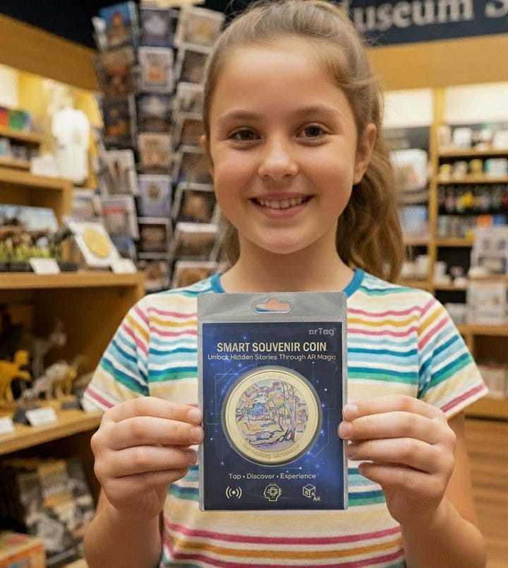 arTag Smart Souvenir Coins