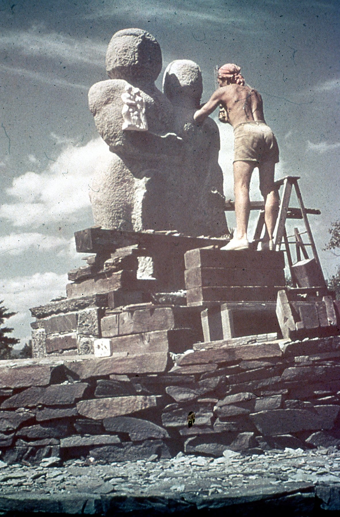 Fite Begins Series of Humanist Sculptures - Opus 40