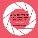 A Small Voice At Best...