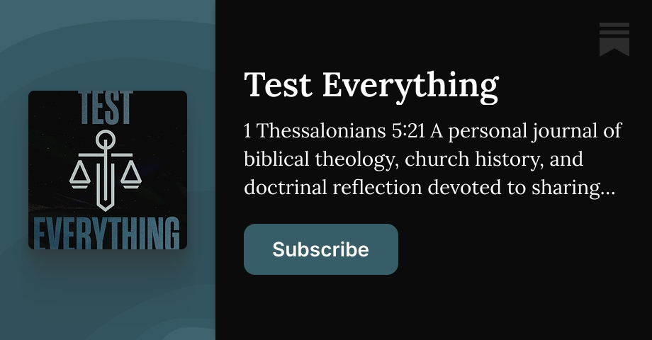 Test Everything | Michael J. Lilly | Substack