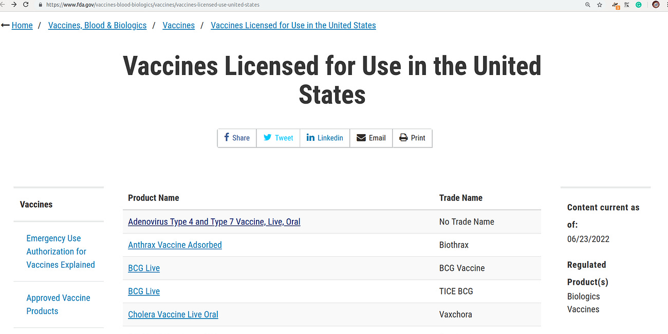 The Depopulation Industrial Complex: FDA Licensed Vaccines Are Not Evaluated for Carcinogenesis, Mutagenesis, Impairment of Fertility