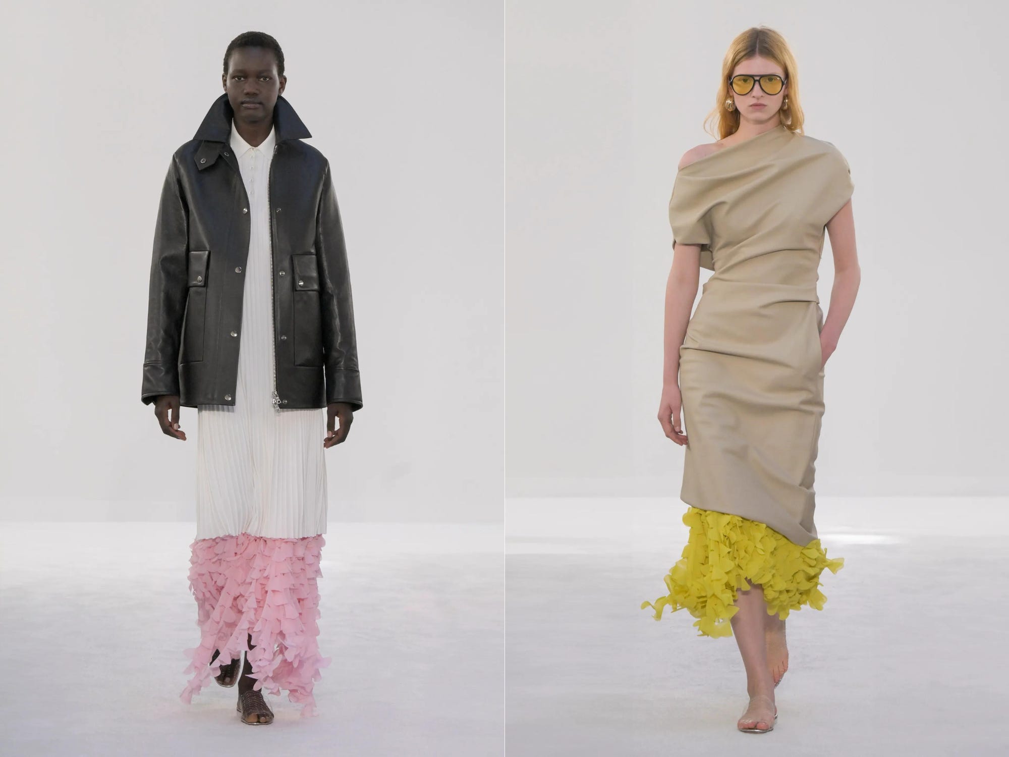 Dresses over Pants, Dresses over Skirts