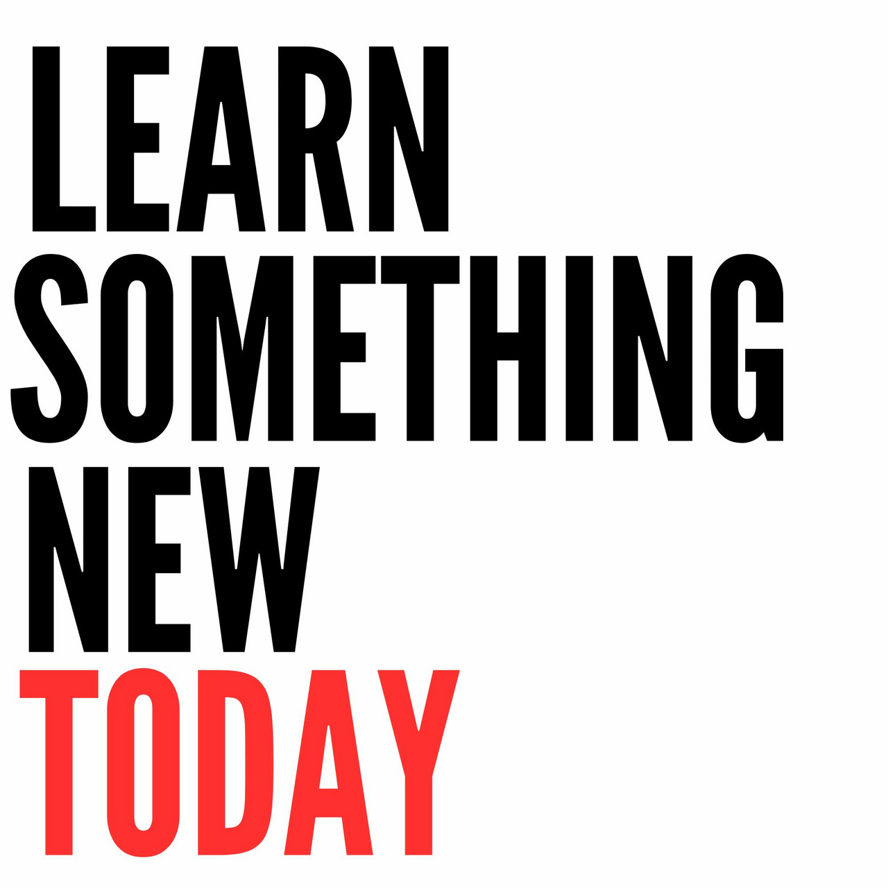 Learn Something New Today 