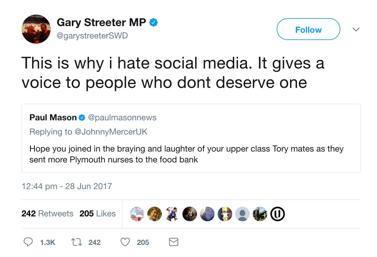 Gary Streeter Tweet Voice Gary Streeter Tweet Voice