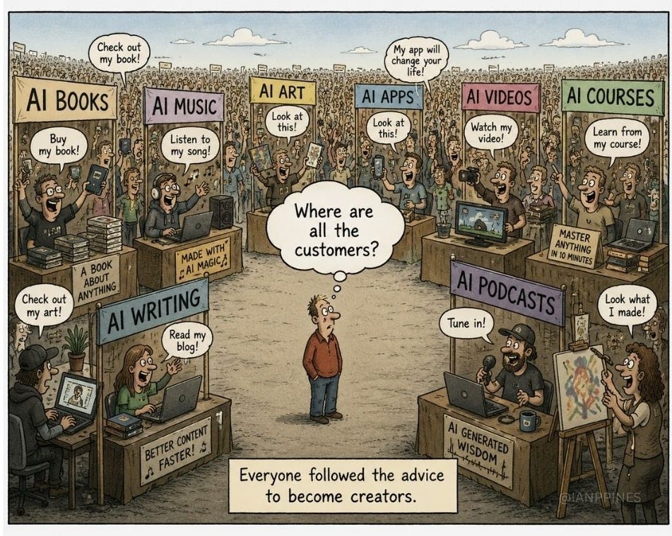 What happens when everyone is a creator? What happens when everyone is a creator?