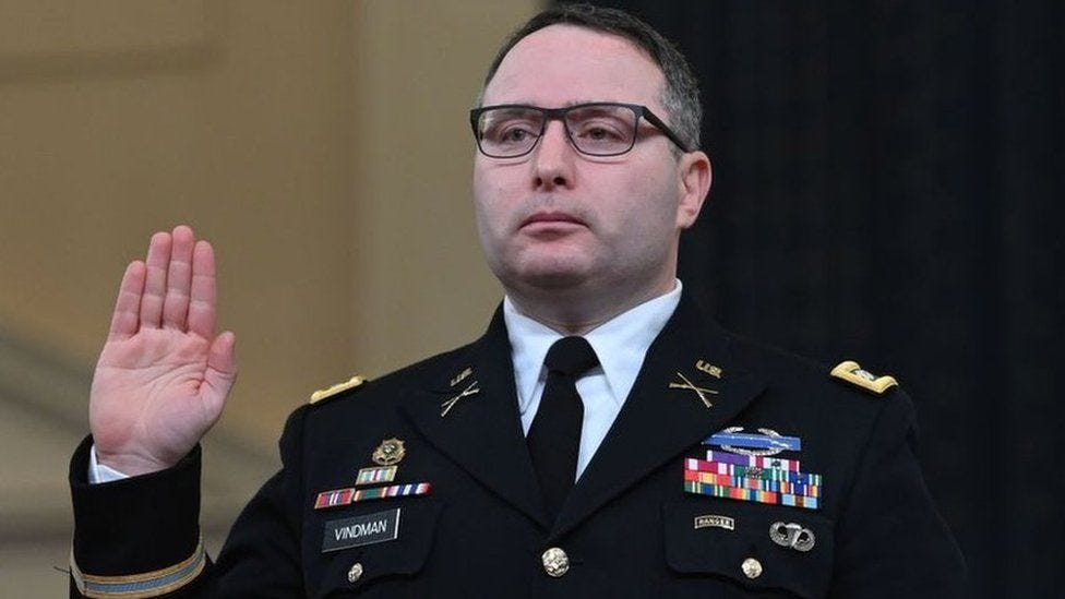 Alexander Vindman, witness 'bullied by Trump', quits US military Alexander Vindman, witness 'bullied by Trump', quits US military