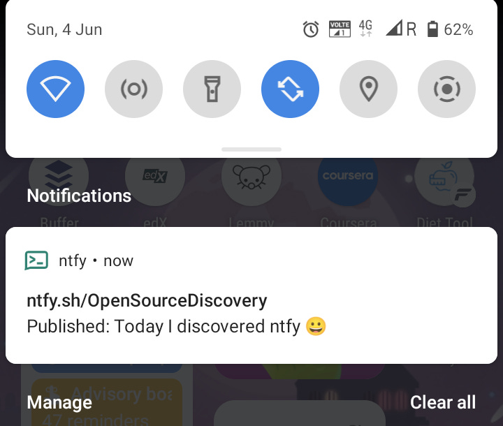 #OpenSourceDiscovery 78: ntfy.sh