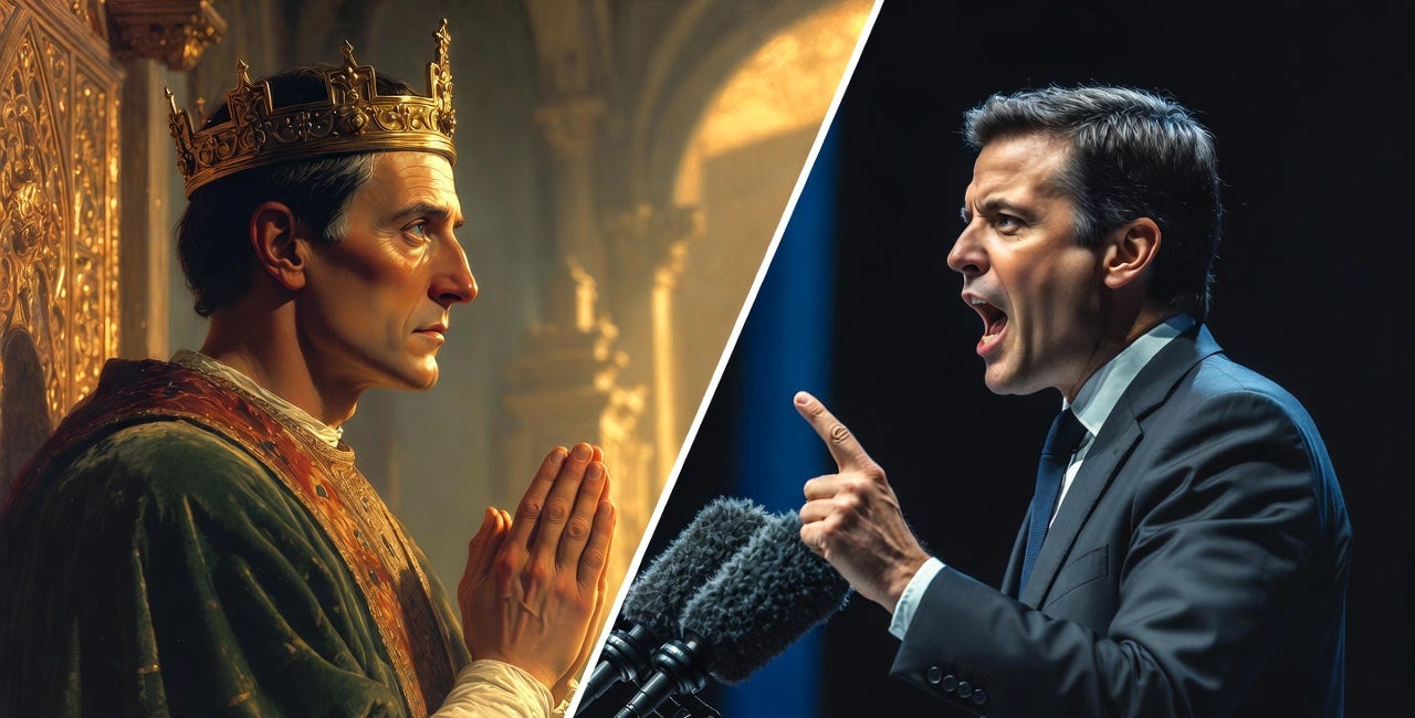 Holy Kingship and the Moral Vacuum of Contemporary Power