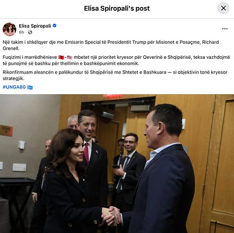 Takimi Spiropali, Djuriq, Grenell