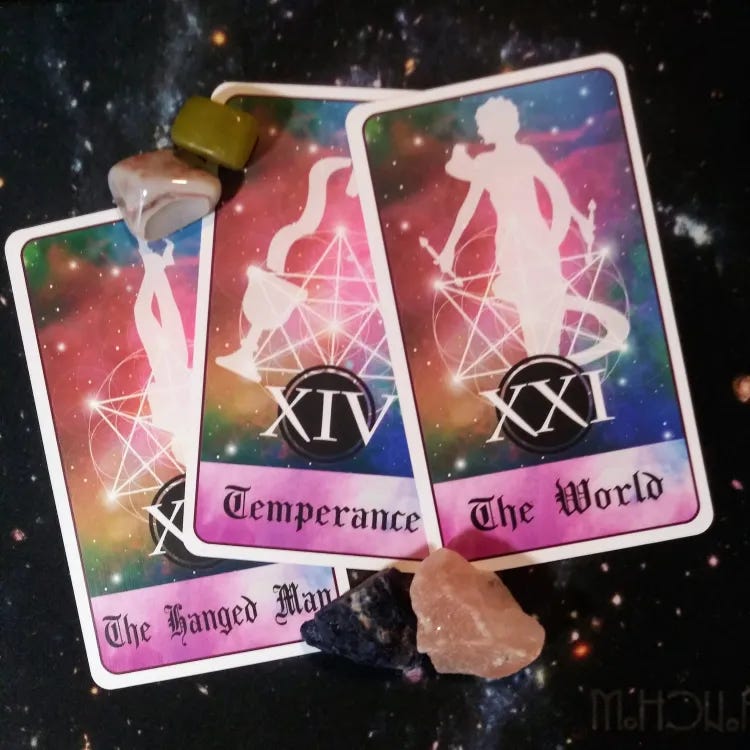 A Message from the Universe ~ You're Not Stuck, Celestial Tarot Cards