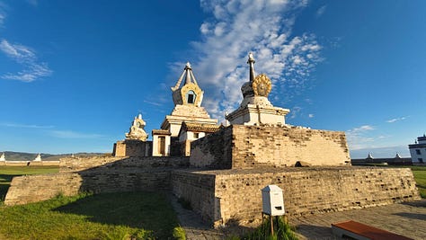 Photos from the Erdene Zuu Monastery in Mongolia