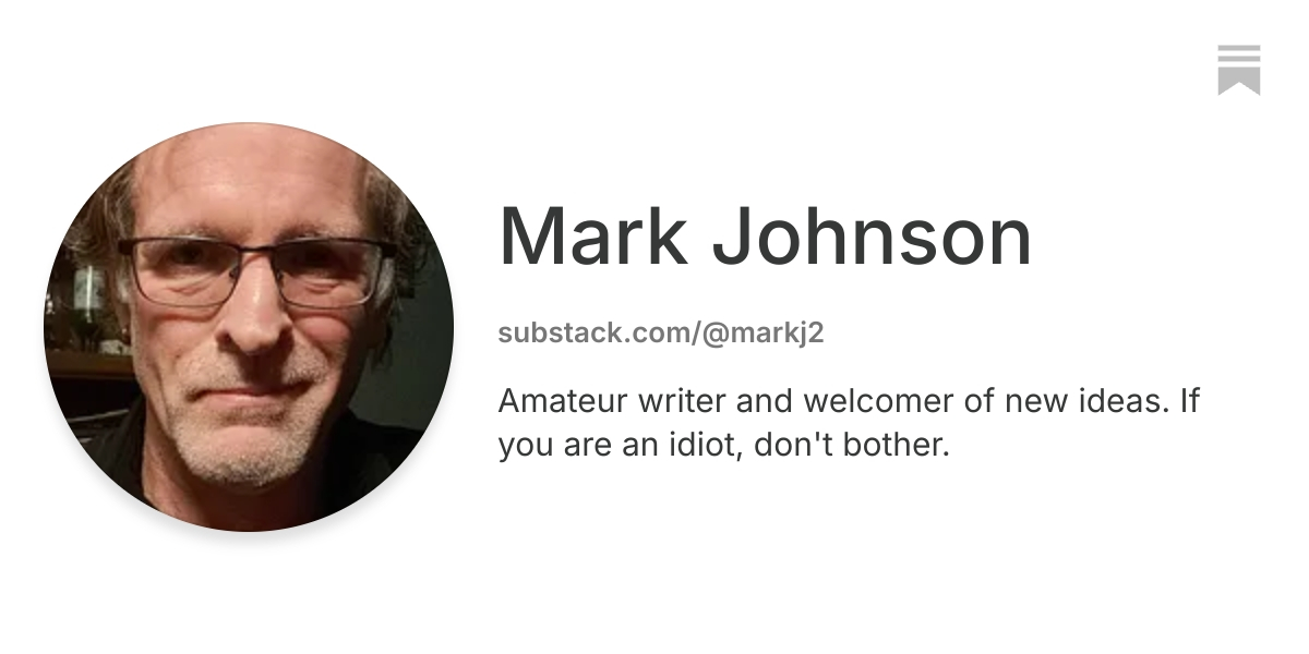 Mark Johnson | Substack