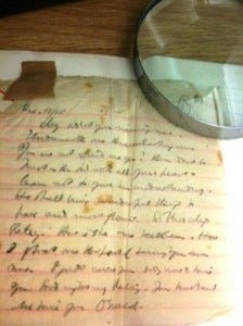 Oswald Chambers' bible special collection Wheaton, Biddy Chambers, Mrs. Oswald Chambers, Oswald Chambers personal letters, My Utmost for His Highest