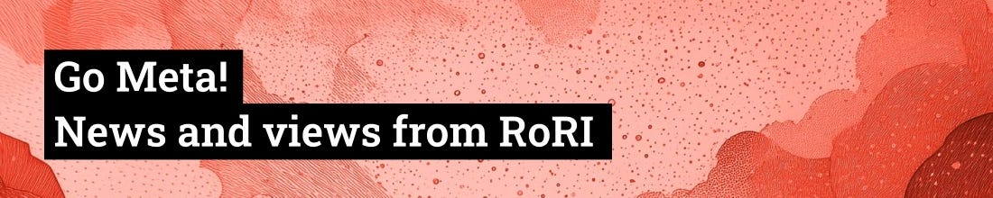 Go Meta! News and Views from RoRI
