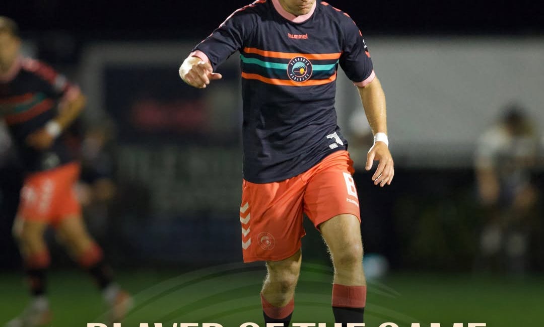 Walker’s Early Goal Lifts Sarasota Paradise to Historic First Club Victory