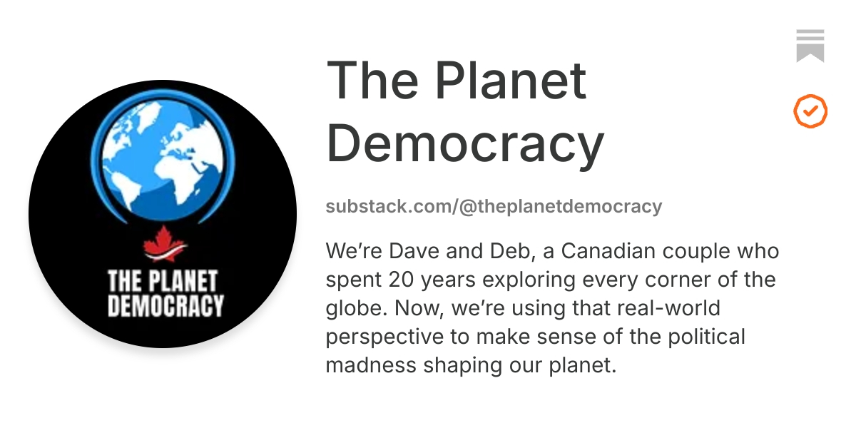 The Planet Democracy | Substack