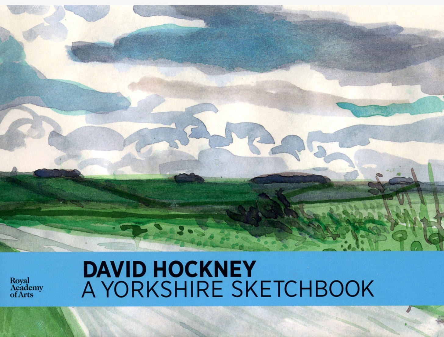 A Yorkshire Sketchbook A book of David Hockney