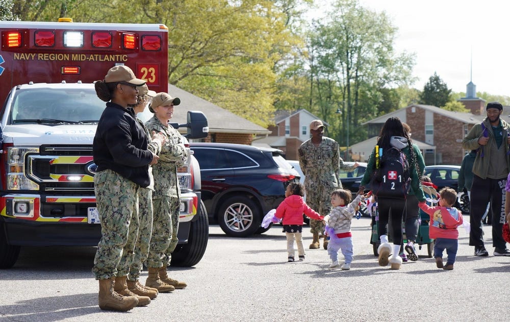 Month of the Military Child Youth Parade onboard Naval Weapons Station Yorktown celebrates the resilience of military affiliated children Month of the Military Child Youth Parade onboard Naval Weapons Station Yorktown celebrates the resilience of military affiliated children