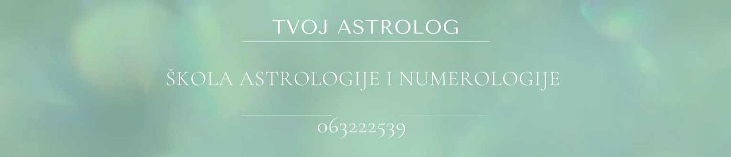 Skola Astrologije i Numerologije Skola Astrologije i Numerologije