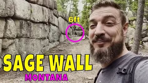 SAGE WALL - MEGALITHIC WALL at Sage Mountain Center, MT - YouTube