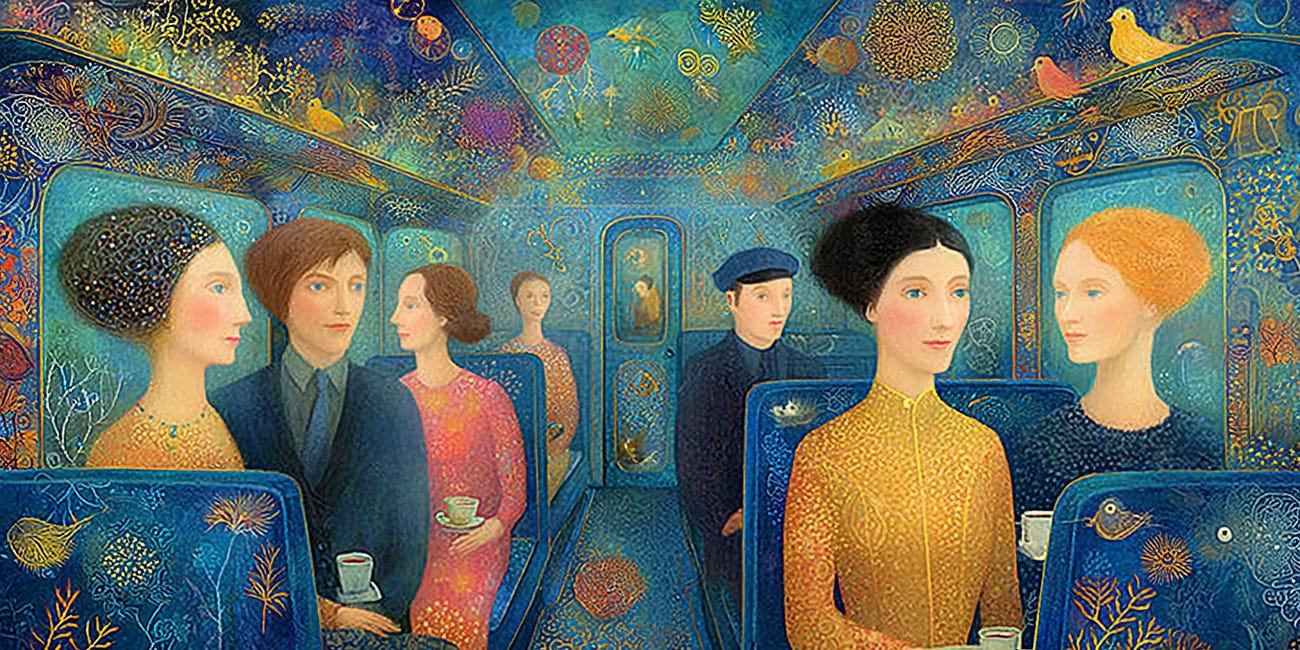 A Train to a Strange Time and Place