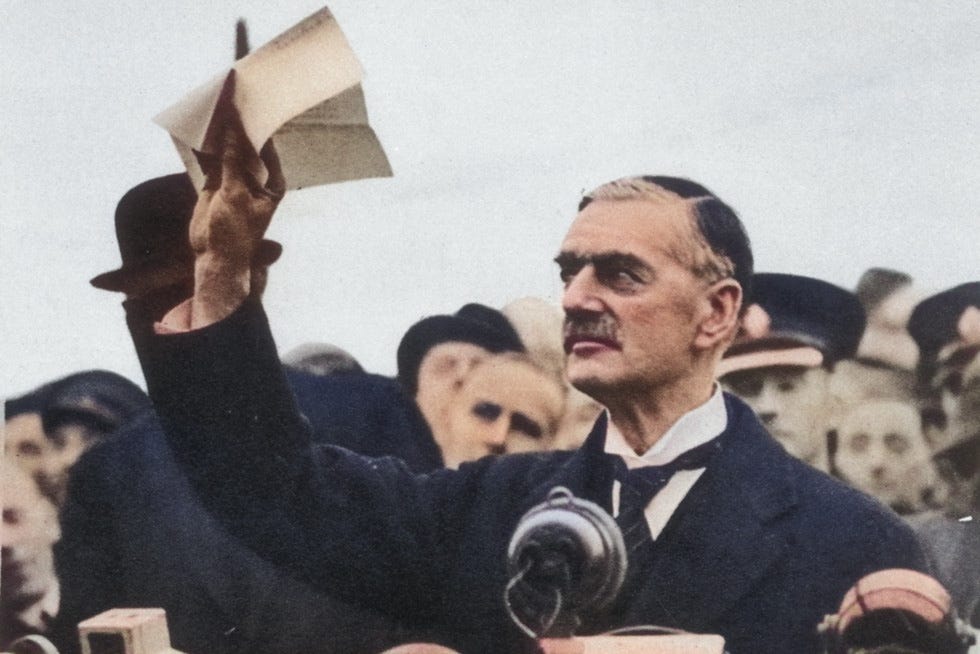 The Munich Agreement: Neville Chamberlain's 'Peace In Our Time'