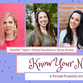 Know Your Newlywed | Forced Proximity Interview