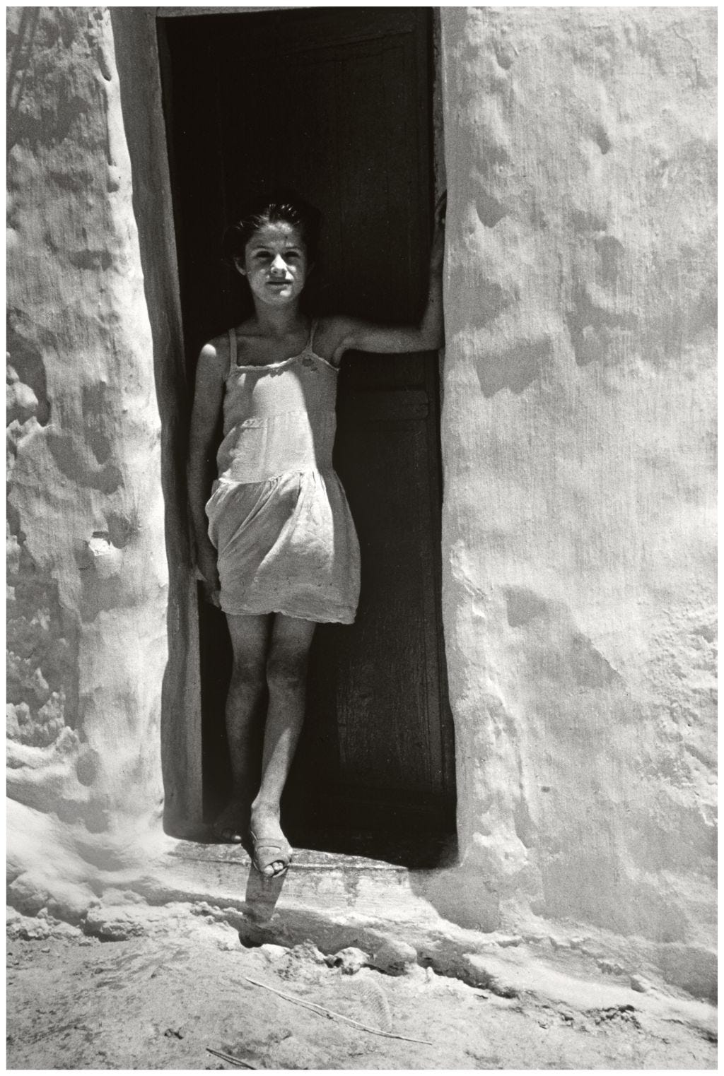 Carlos Pérez Siquier - La niña blanca. La Chanca, Almería