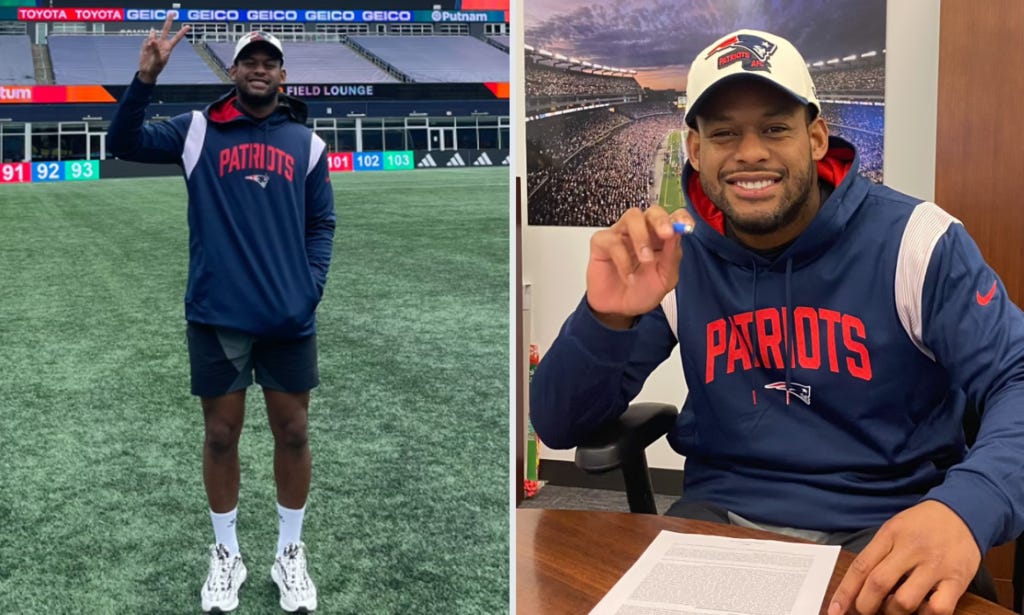 JuJu Smith-Schuster Patriots