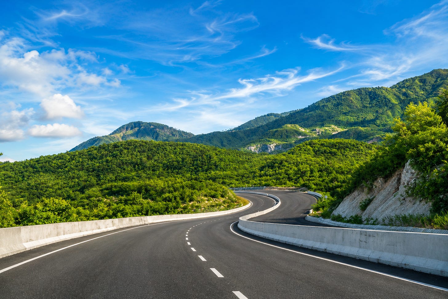 A newly completed highway curves through the green hills of eastern Jamaica, symbolising the transformation of St Thomas into one of the country’s fastest-changing development corridors. A newly completed highway curves through the green hills of eastern Jamaica, symbolising the transformation of St Thomas into one of the country’s fastest-changing development corridors.