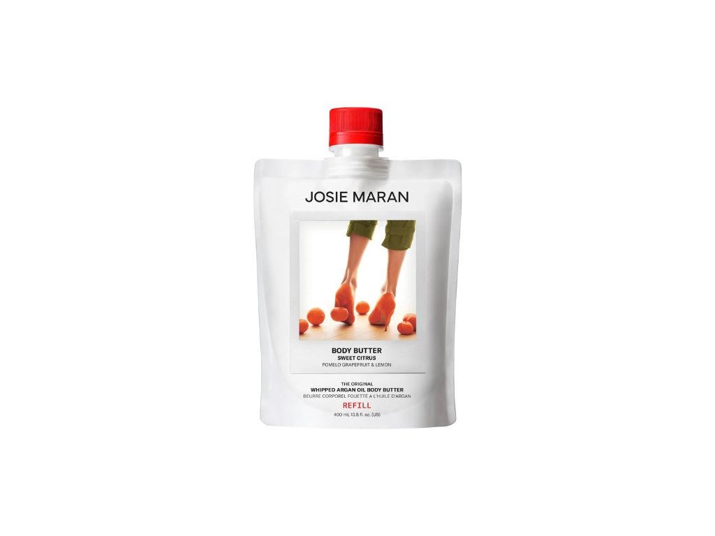 the image of Josie Maran Sweet Citrus Whipped Argan Oil Firming Body Butter