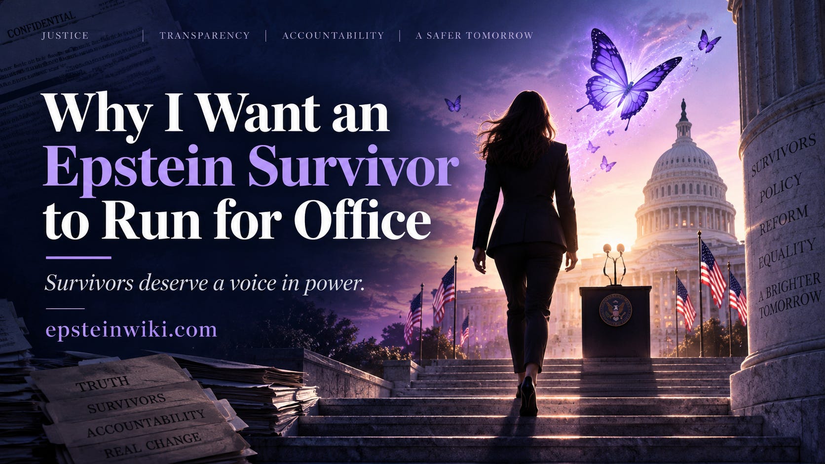 Why I Want an Epstein Survivor to Run for Office