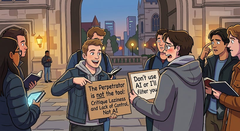 The Perpetrator Is Not the Tool