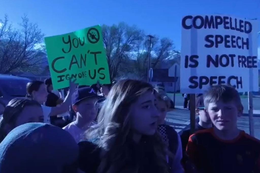 Utah middle schoolers stage walk out over alleged furries in classroom