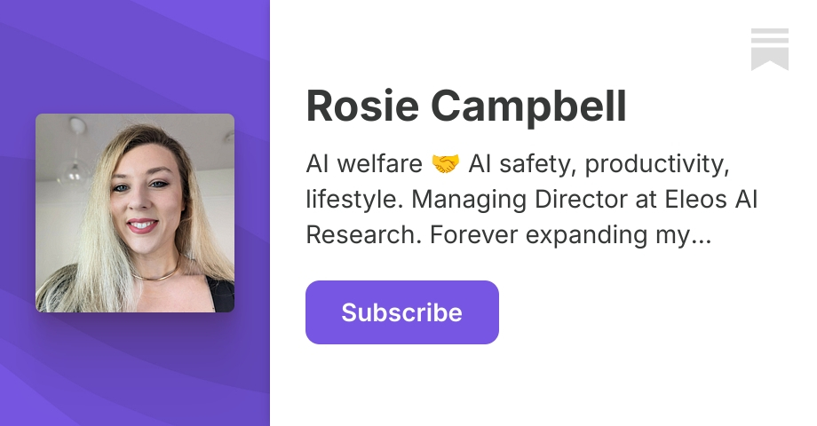 Rosie Campbell | Substack
