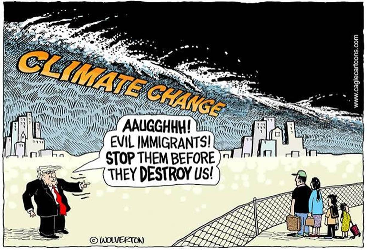 7 blistering cartoons about Trump's climate change denial | The Week