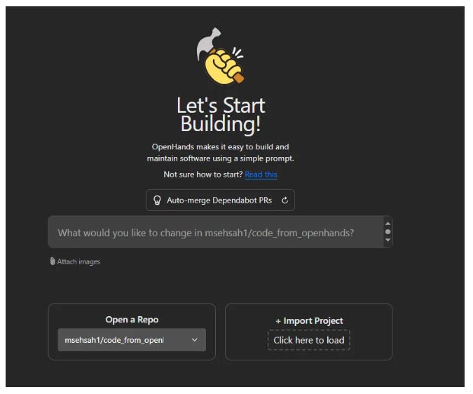 Introducing Openhands - by Mahmoud Sehsah - DevOps Notes