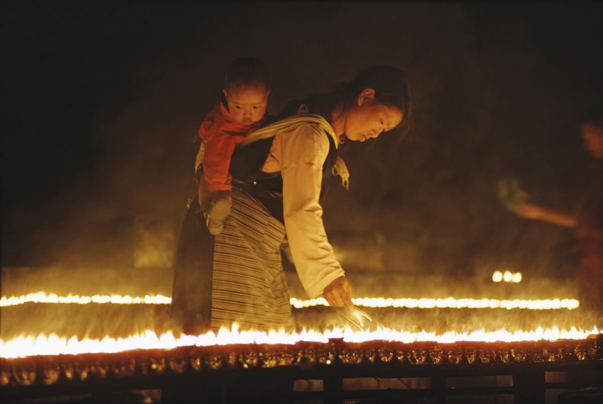 Bodhgaya, India, 1960 by Ernst Haas. Bodhgaya, India, 1960 by Ernst Haas.