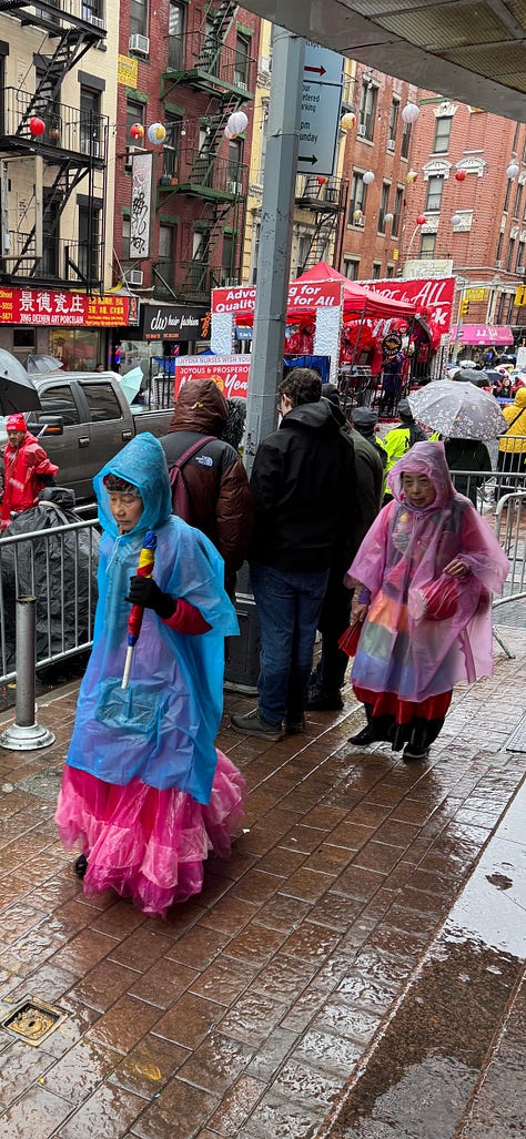 chinese new year parade, chinatown, nyc