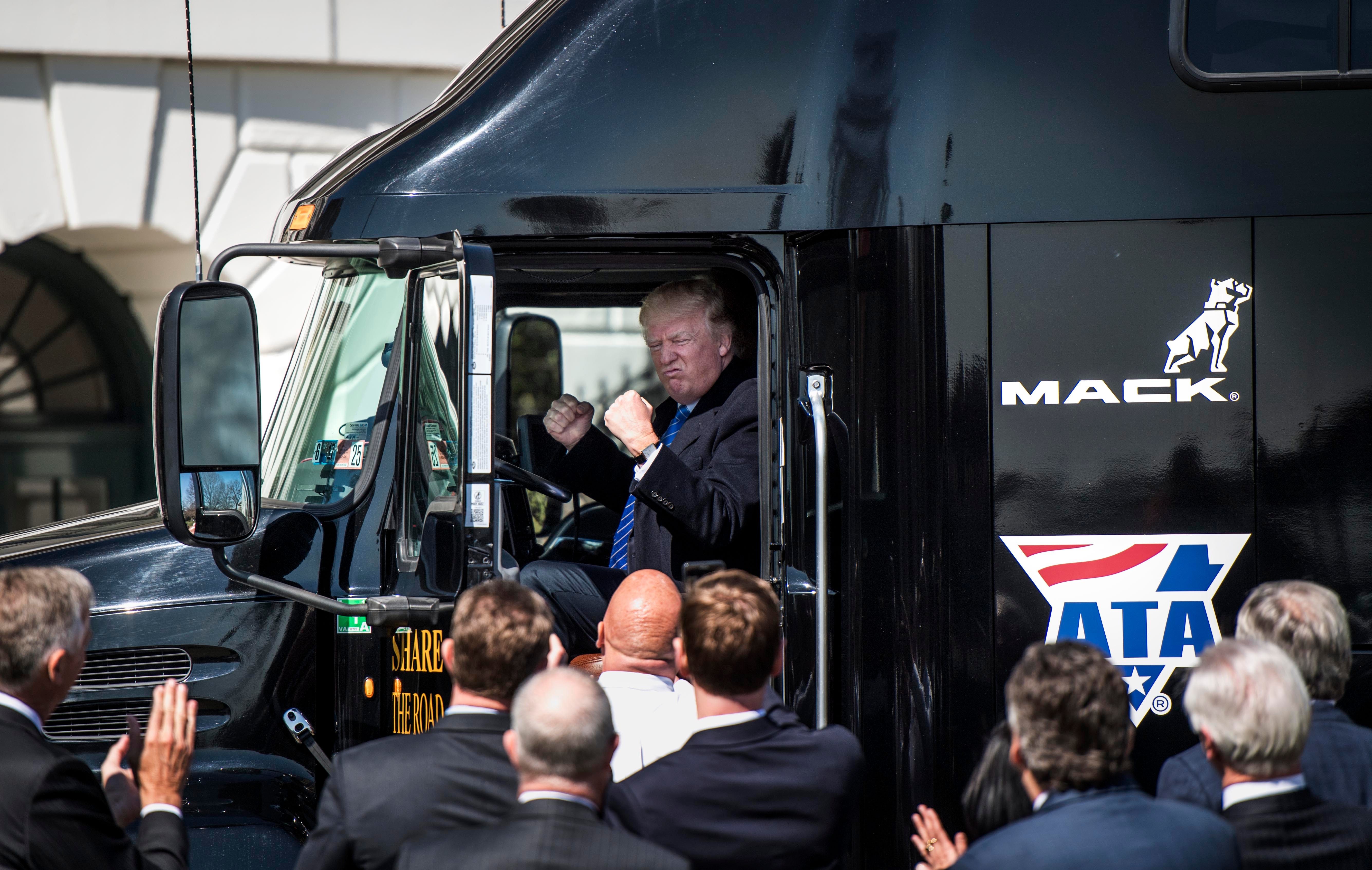 Trump Box On Rear End Trump Is Failing the 'Big-Ass Truck' Test - by Josh Barro