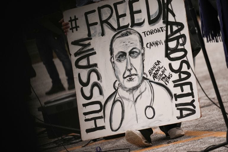 Dr Hussam Abu Safiya has been arbitrarily detained by Israel for almost 18 months Dr Hussam Abu Safiya has been arbitrarily detained by Israel for almost 18 months