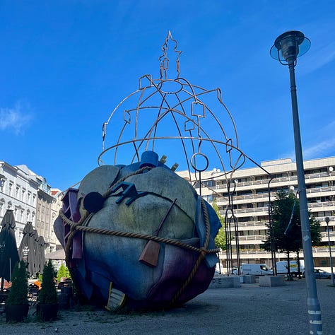 Photos of Berlin on a summer morning
